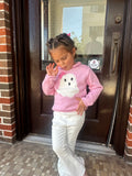 Girly Ghost Sweater: Pink