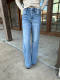 Hattie High Rise Denim: Medium Wash