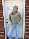 Brandy Basic Top PLUS: Olive