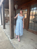 Bohemian Beauty Dress: Blue
