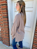 Home for the Holidays Top: Taupe