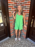 CloudSoft Pima Sport Dress: Green Pop