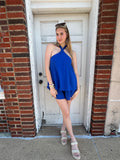Spring Into Summer Romper: Royal