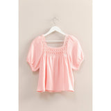 Pink Skies Top: Baby Pink