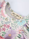 Floral Flutters Romper: Pastel Multi