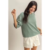 Everyday Essential Top: Sage Green