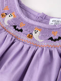 Spooky Cute Smocked Dress: Lavender