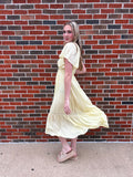 A Free Feeling Dress: Lemon Water