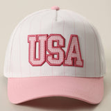 USA Trucker Hat: Light Blue