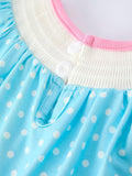 Speckled Spring Bubble: Sky Blue