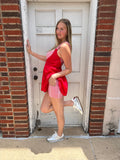 Picnic In The Park Dress: Red Gingham