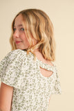 Floral Garden Top : Green Mix