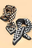 Checker Wild Rag: Black/White