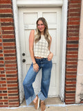 Golden Hour Sweater Top: Oatmeal