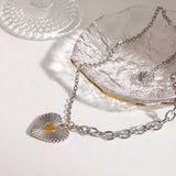 Delicate Darling Chain Necklace: Silver
