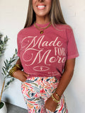 Made for More Tee: Berry