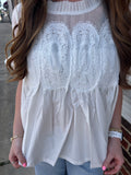 Enchanted Evening Top: White