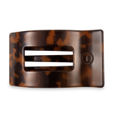 Tortoise Rectangle Hair Clip: Large