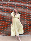 A Free Feeling Dress: Lemon Water