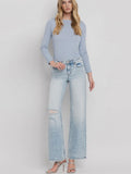 Winnie Wide Leg Denim: Lightwash