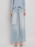 Winnie Wide Leg Denim: Lightwash