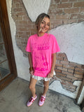 Monster Mash Tee: Pink