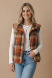 Autumn Agenda Vest: Rust Mix