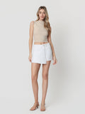 Solid Springs Skort: Optic White
