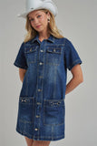 Equestrian Era Dress: Dark Wash