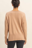Stay Warm Sweater: Dark Taupe