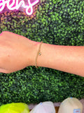 Follow My Heart Bracelet: Gold