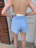 Totally Tailored Shorts: Blue