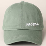Mama Baseball Cap: SAGE