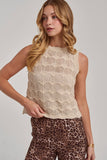 Golden Hour Sweater Top: Oatmeal