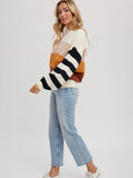 Seeing Double Striped Sweater: Multi