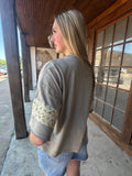 Starry Night Top: Smokey Grey
