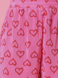 Heart to Heart Shorts: Pink Mix