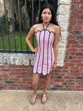 Sweet Sailor Dress: Red Stripe