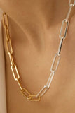 Excellent Taste Necklace: Silver/Gold