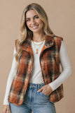 Autumn Agenda Vest: Rust Mix