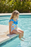 Sebastian Swimsuit: Blue Mix
