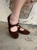 Layover Flats: Chocolate Brown