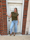 Cozy Luxe Top: Olive