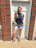 Starry Night Top: Navy