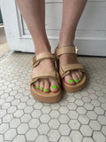 Gigi Sandals: Raffia