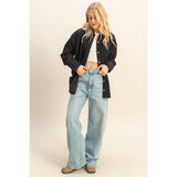 Keep It Classic Cord Jacket: Black