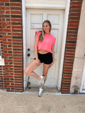 Back To The Brights Top: Coral