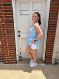 Picnic In The Park Dress: Blue Gingham