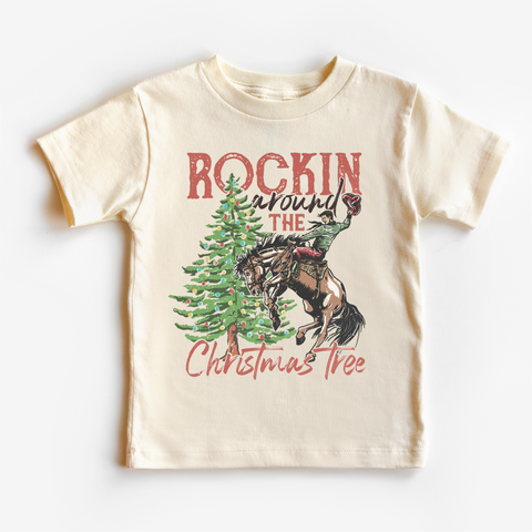 Rockin’ Rowdy Christmas Tee: Off-White