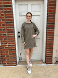 On the Run Dress: Mineral Olive